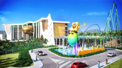 The Land Of Legends Nickelodeon Theme Park