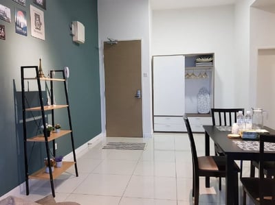 Puchong 1 5pax Ioi Cozy Apartment Skypod (no Front Desk Need To Contact Property 5 Days In Advance)