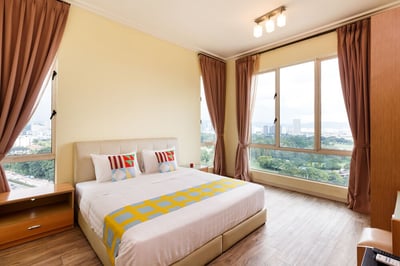 Oyo 534 Home 231tr 2 Br Near Zouk And Trec (no Front Desk Need To Contact Property 5 Days In Advance)