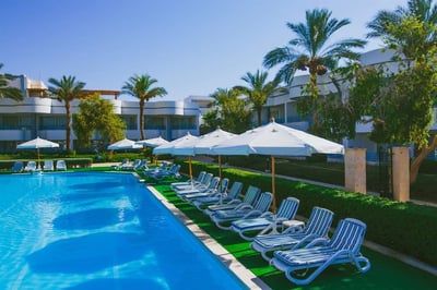 Queen Sharm Resort Beach Area