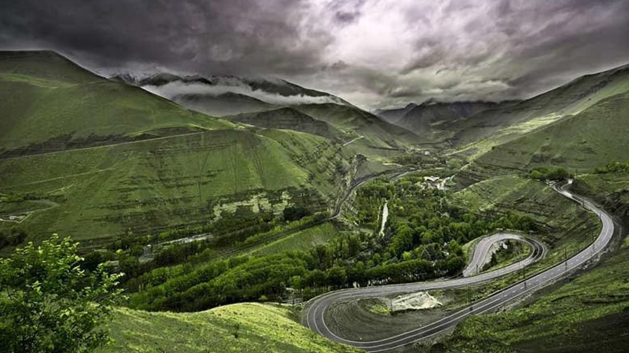 صورة من جالوس شمال ايران