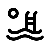 حمام سباحة خارجي