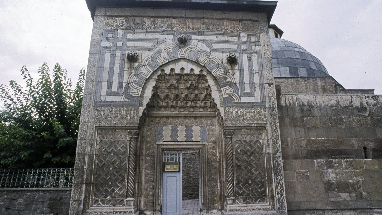 Exterior of Karatay Madrasa Tile Works Museum in Konya