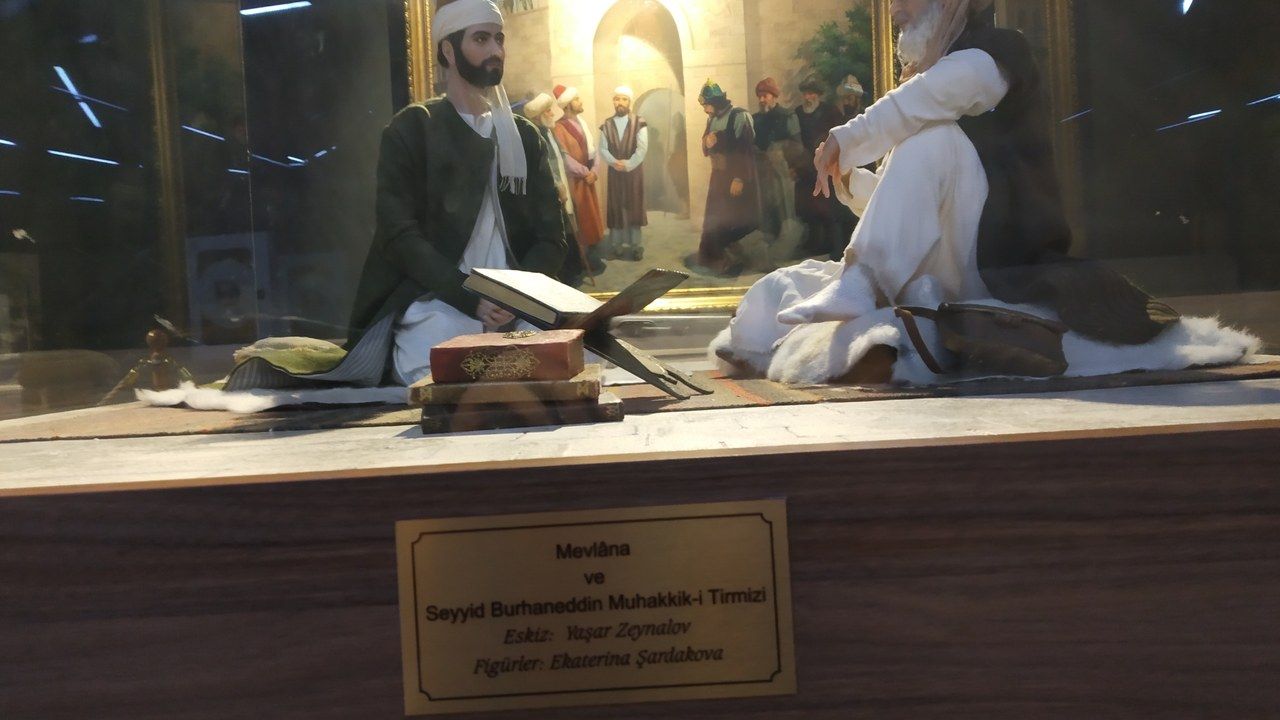 Historical diorama display inside Konyanuma Panorama Museum