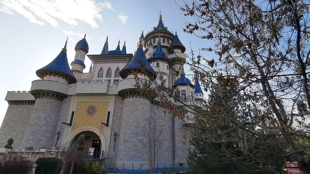 Fairytale Castle at Sazova Science Culture and Art Park in Eskişehir