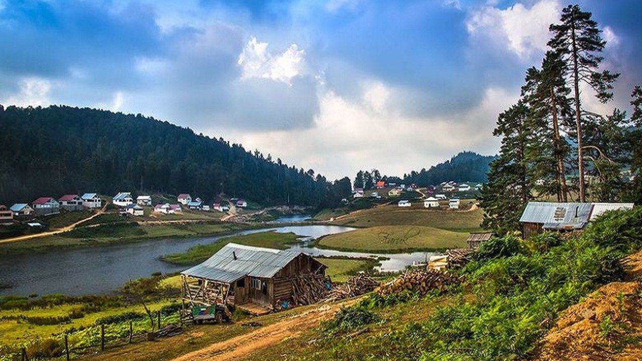 Scenic landscape of Soğucak Highlands near Sapanca, Turkey